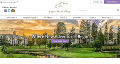 Desktop Screenshot of lagunawoodsvillage.com