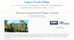 Desktop Screenshot of lagunawoodsvillage.info